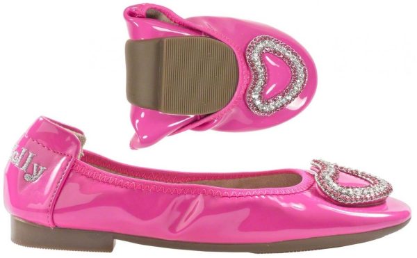 LELLI KELLY LK 4108 FUXIA MAGIC BALLERINA SHOES MAGICHE