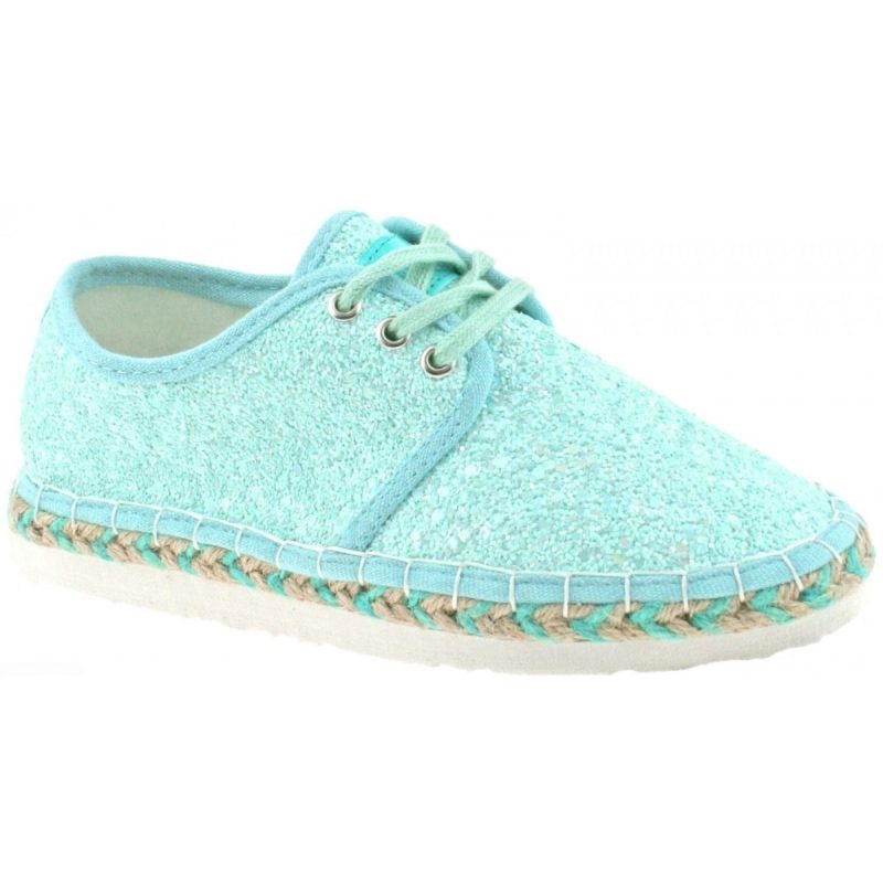 LELLI KELLY LK 4608 IBIZA ESPADRILLES PUMPS ACQUA