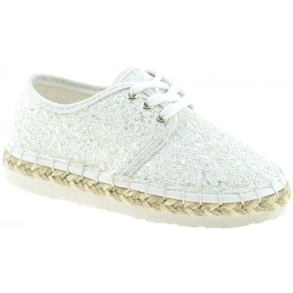 LELLI KELLY LK 4608 IBIZA ESPADRILLES PUMPS WHITE