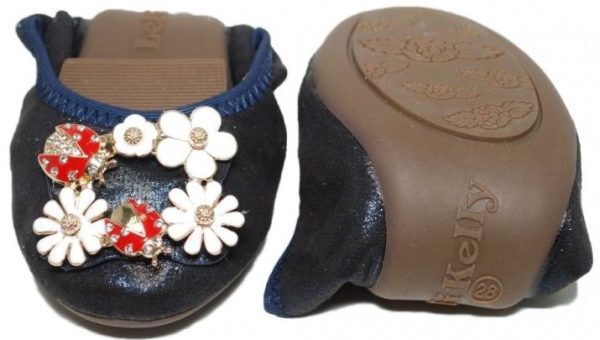 LELLI KELLY LK 5104 BLUE MAGIC BALLERINA SHOES MAGICHE