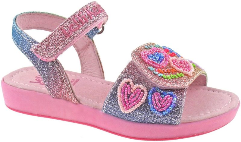 LELLI KELLY LK 5410 RAINBOW HEARTS SANDALS