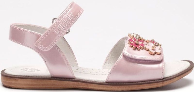 LELLI KELLY LK 5512 RACHELE METALLIC ROSA SANDALS