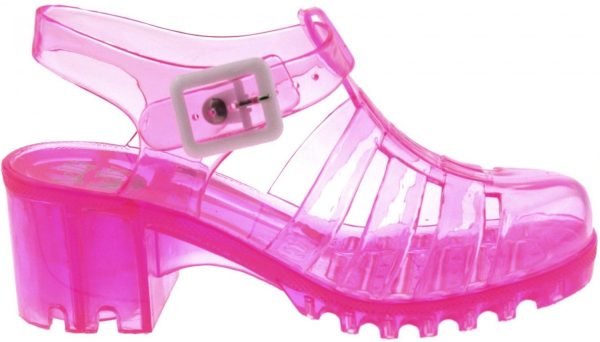 Lelli Kelly lk 7976 Transparent Fuchsia Jelly Sandals