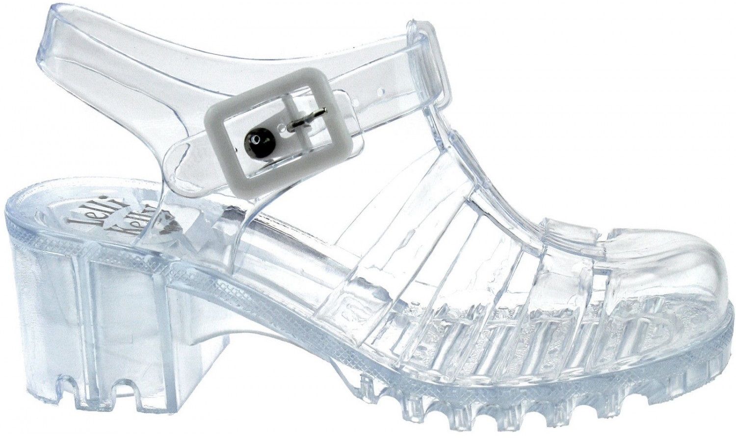 Lelli Kelly Lk 7976 Transparent White Jelly Sandals - Lelli Kelly Kids