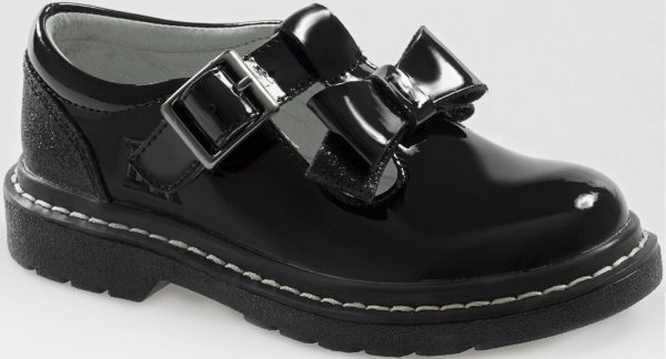 Lelli Kelly LK 8285 Julia Teens T-Bar Brogue Patent Leather School Shoes