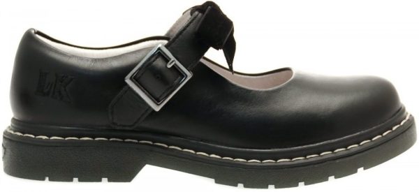 Lelli Kelly School Shoe For Teens/Youth lk 8286 Frankie Black Leather