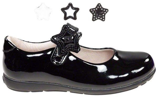 Lelli Kelly LK 8740 Colourissima Interchangeable Stars School Shoes G Fit