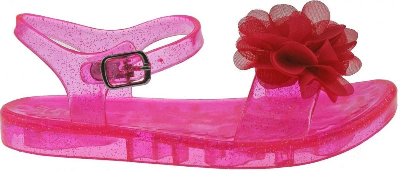Lelli Kelly lk 9944 Transparent Fuchsia Jelly Sandals