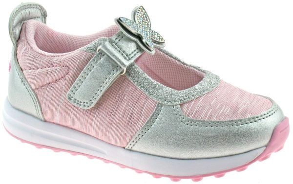 Lelli Kelly LK 7855 Colorissima Silver Rosa Interchangeable Dolly Shoes Trainers