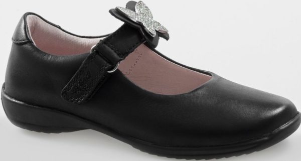 LELLI KELLY LK 8305 INTERCHANGEABLE STRAP SHOES BLACK LEATHER F FIT