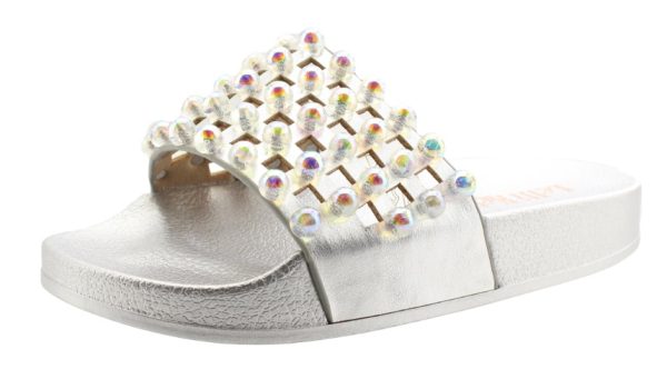 Lelli Kelly LK 9915 Vittoria Slider Sandals Silver