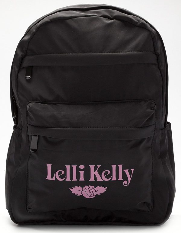 LELLI KELLY LK 8296 SCHOOL BAG BACKPACK BLACK