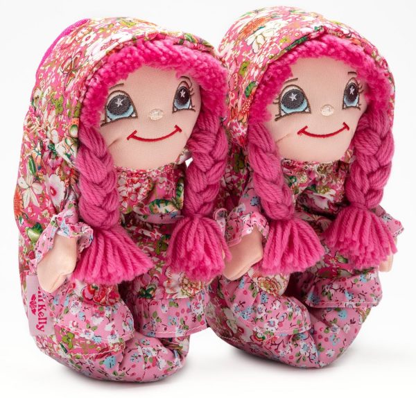 Lelli Kelly LK 8002 Doll Slippers Fuxia With Gift