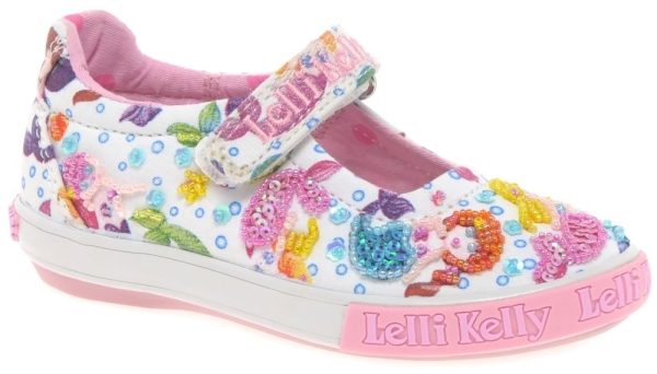 LELLI KELLY LK 5008 WHITE MERMAID BABY DOLLY SHOES
