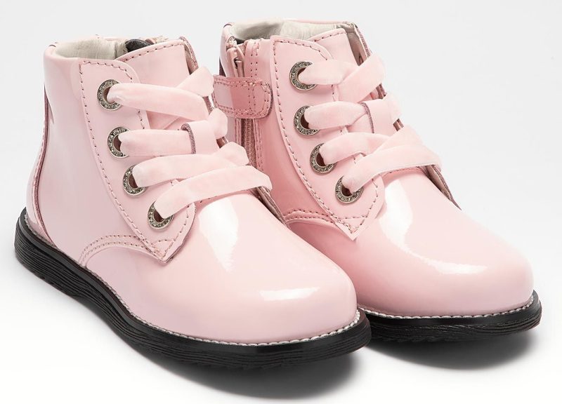 LELLI KELLY LK 3310 PINK PATENT CAMILLE BABY ANKLE BOOT